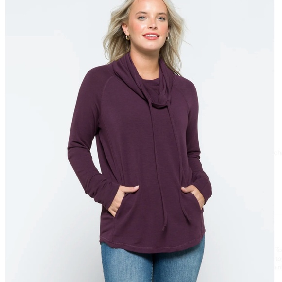 Pink Clover Tops - Pink Clover | Shenaya Knit Sweatshirt